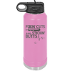 Fixin Cuts and Stickin Butts Nurse 1 - Laser Engraved Stainless Steel Drinkware - 1287 -
