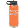 Fixin Cuts and Stickin Butts Nurse 1 - Laser Engraved Stainless Steel Drinkware - 1287 -