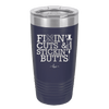 Fixin Cuts and Stickin Butts Nurse 2 - Laser Engraved Stainless Steel Drinkware - 1288 -