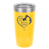 Just Me and My Horse 1 - Laser Engraved Stainless Steel Drinkware - 1388 -