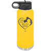 Just Me and My Horse 1 - Laser Engraved Stainless Steel Drinkware - 1388 -