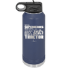 Not All Superheroes Wear Capes Boots Tractor - Laser Engraved Stainless Steel Drinkware - 1393 -