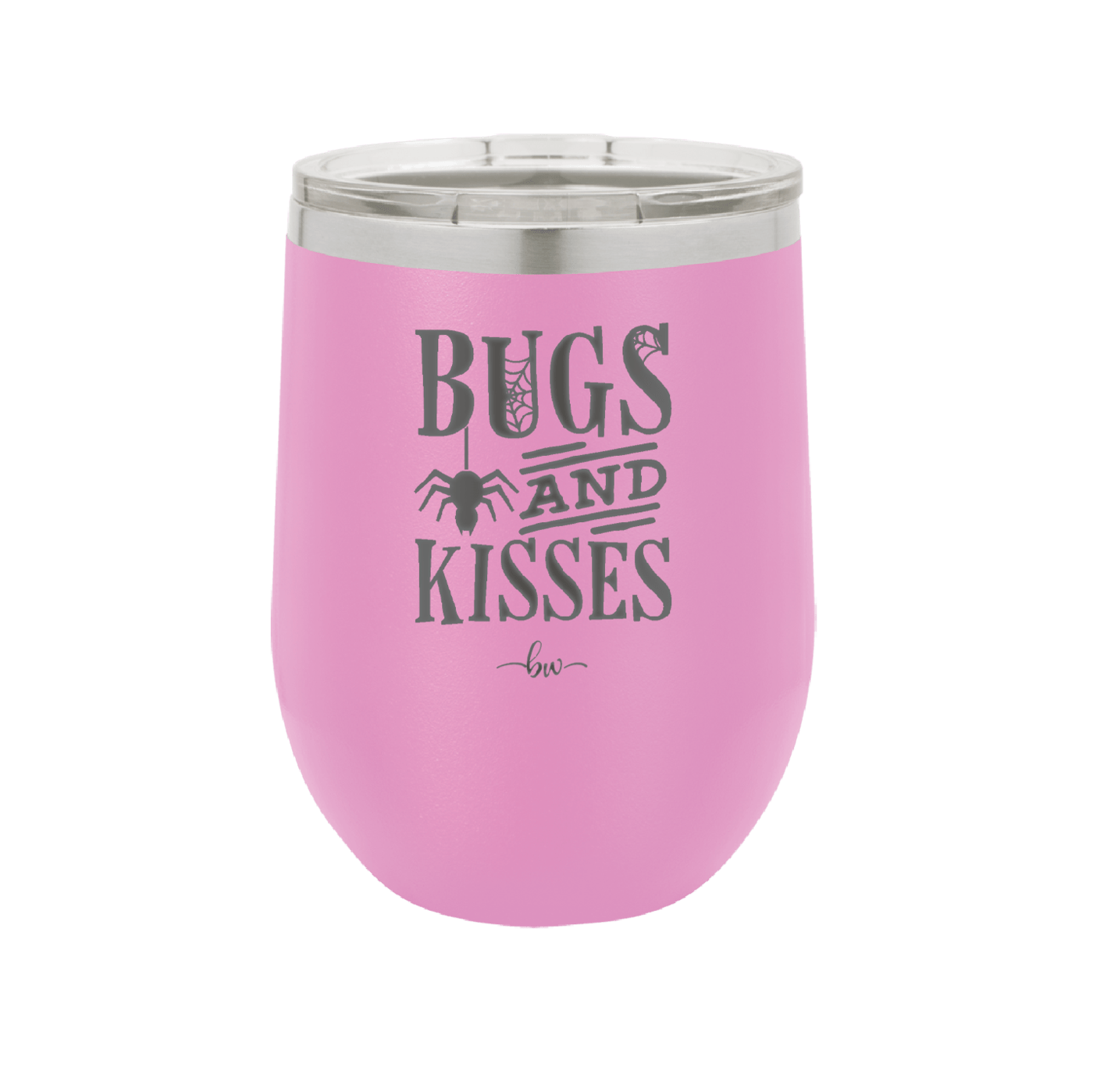 Bugs and Kisses - Laser Engraved Stainless Steel Drinkware - 1459-