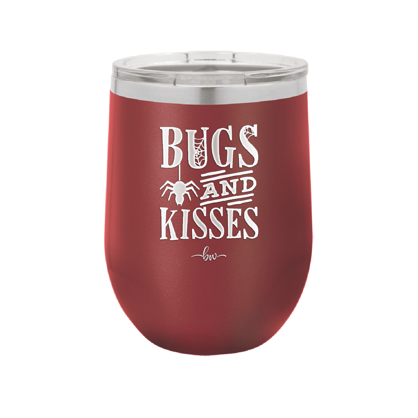Bugs and Kisses - Laser Engraved Stainless Steel Drinkware - 1459-