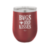 Bugs and Kisses - Laser Engraved Stainless Steel Drinkware - 1459-