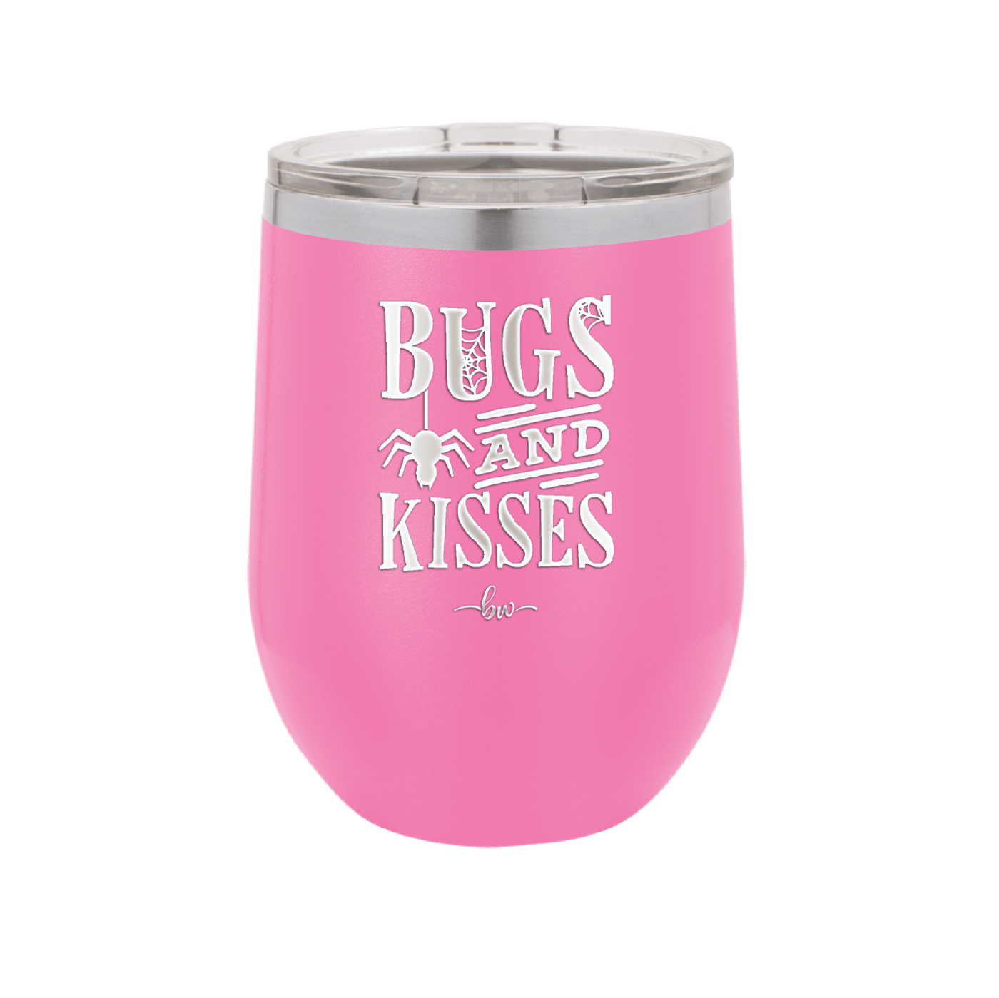 Bugs and Kisses - Laser Engraved Stainless Steel Drinkware - 1459-