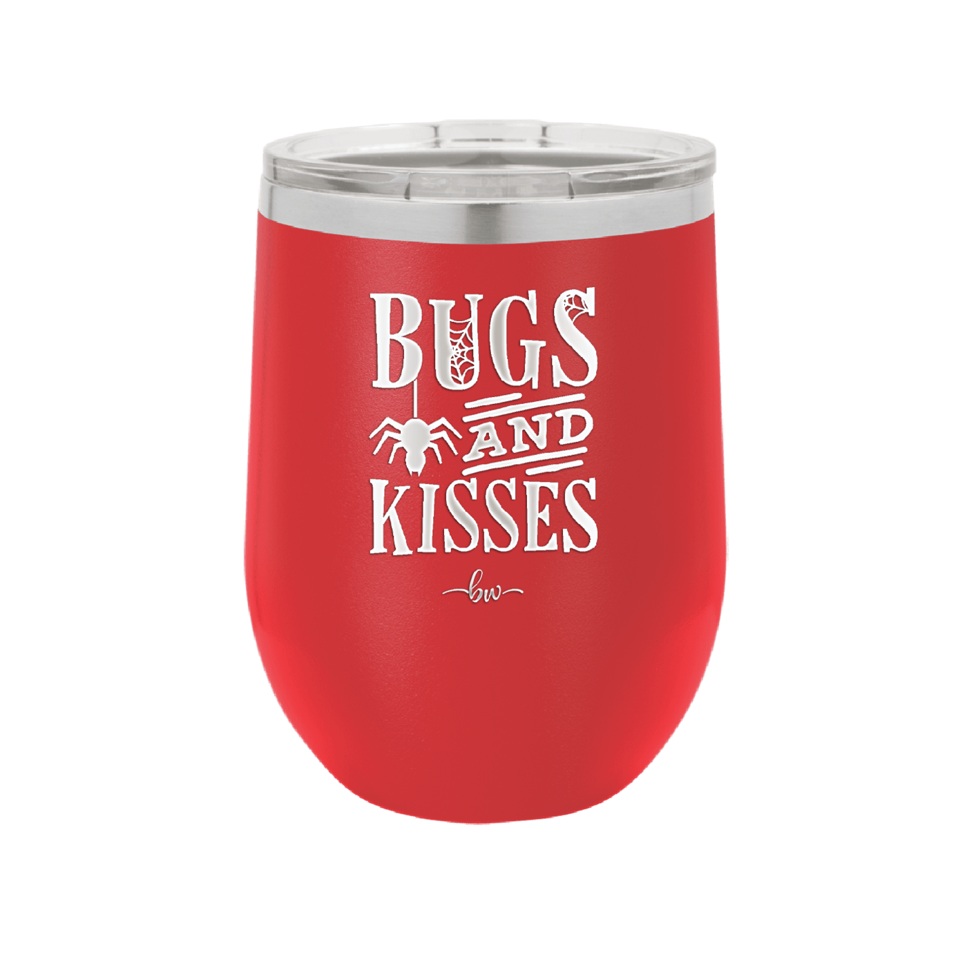 Bugs and Kisses - Laser Engraved Stainless Steel Drinkware - 1459-