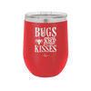 Bugs and Kisses - Laser Engraved Stainless Steel Drinkware - 1459-