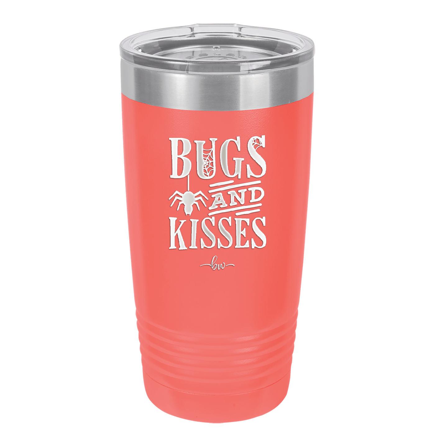 Bugs and Kisses - Laser Engraved Stainless Steel Drinkware - 1459-