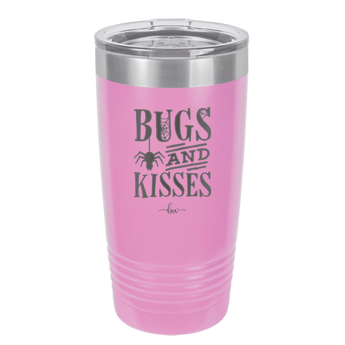Bugs and Kisses - Laser Engraved Stainless Steel Drinkware - 1459-