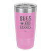Bugs and Kisses - Laser Engraved Stainless Steel Drinkware - 1459-