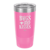 Bugs and Kisses - Laser Engraved Stainless Steel Drinkware - 1459-