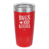 Bugs and Kisses - Laser Engraved Stainless Steel Drinkware - 1459-