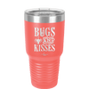 Bugs and Kisses - Laser Engraved Stainless Steel Drinkware - 1459-