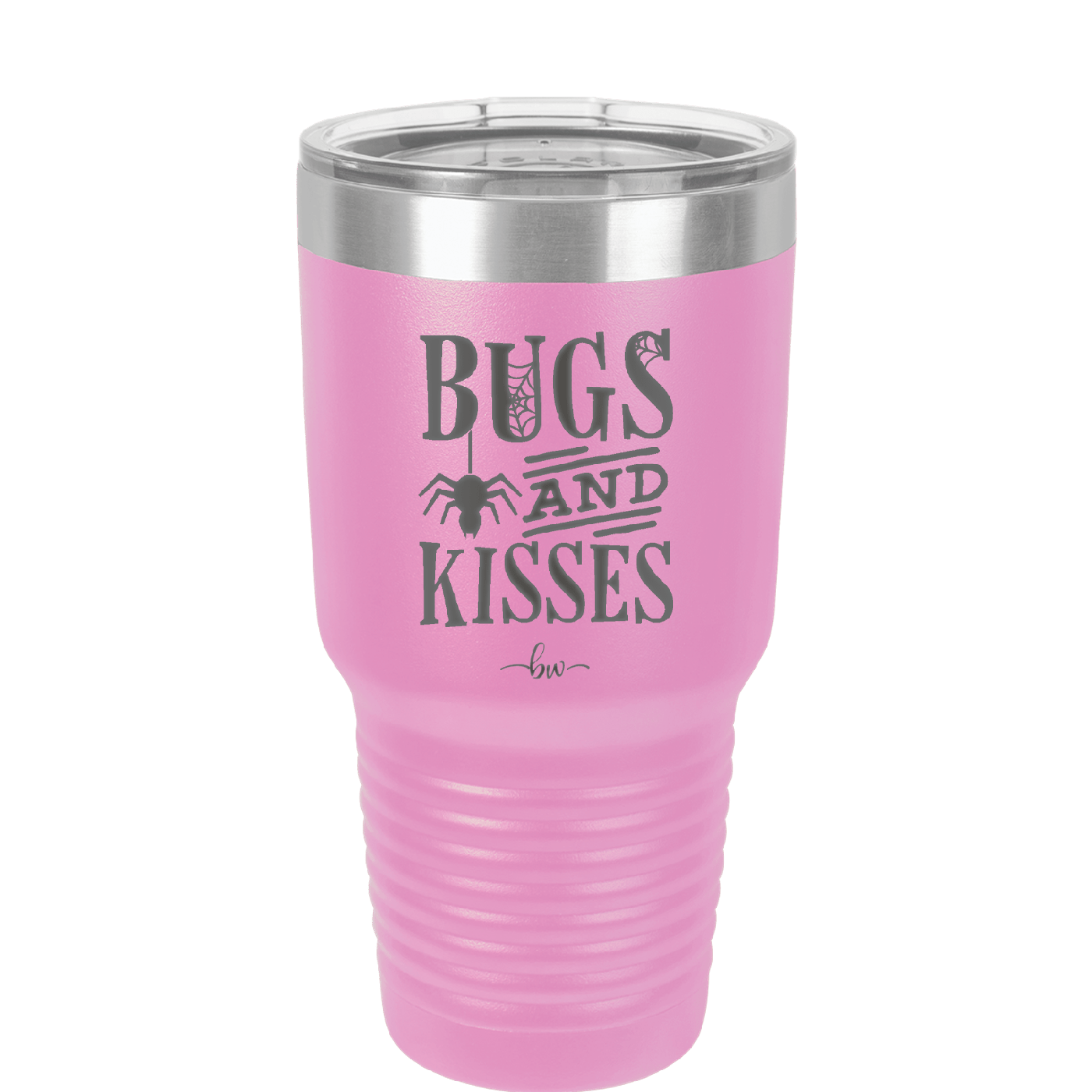 Bugs and Kisses - Laser Engraved Stainless Steel Drinkware - 1459-