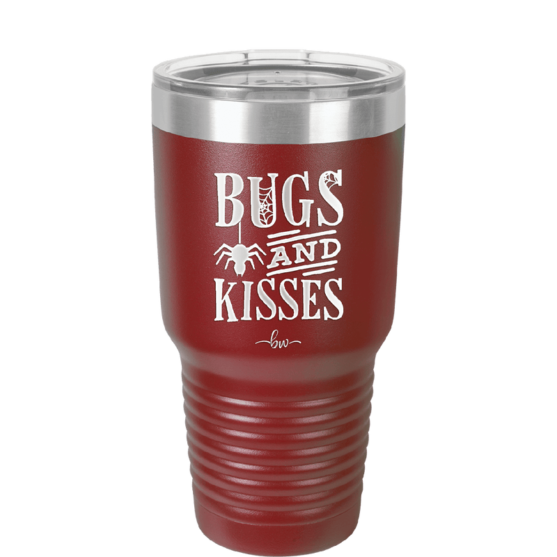 Bugs and Kisses - Laser Engraved Stainless Steel Drinkware - 1459-