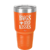 Bugs and Kisses - Laser Engraved Stainless Steel Drinkware - 1459-