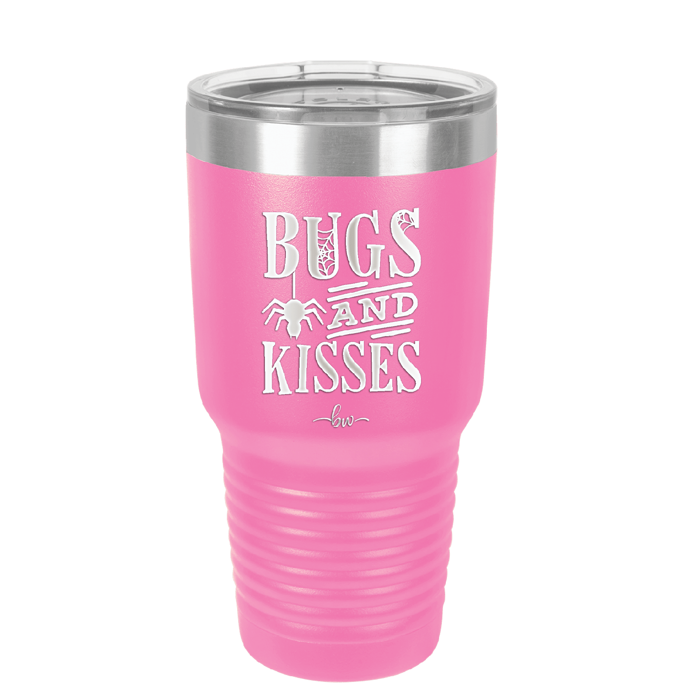 Bugs and Kisses - Laser Engraved Stainless Steel Drinkware - 1459-
