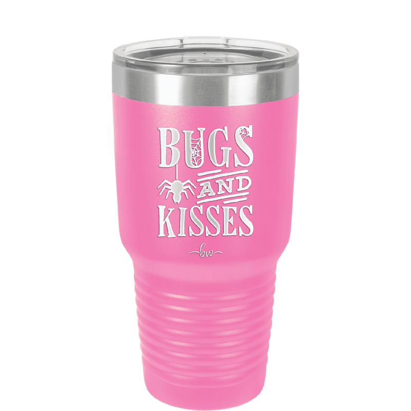 Bugs and Kisses - Laser Engraved Stainless Steel Drinkware - 1459-