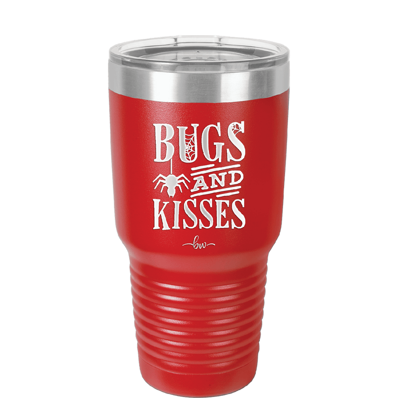 Bugs and Kisses - Laser Engraved Stainless Steel Drinkware - 1459-