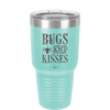 Bugs and Kisses - Laser Engraved Stainless Steel Drinkware - 1459-