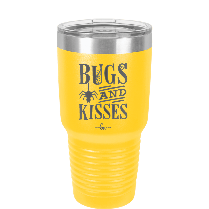 Bugs and Kisses - Laser Engraved Stainless Steel Drinkware - 1459-