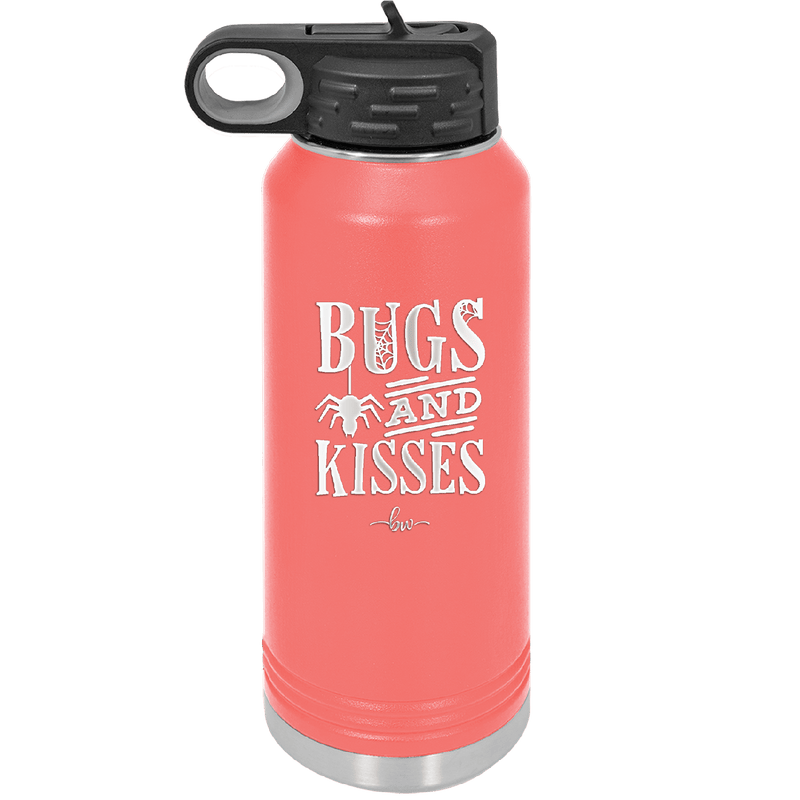 Bugs and Kisses - Laser Engraved Stainless Steel Drinkware - 1459-