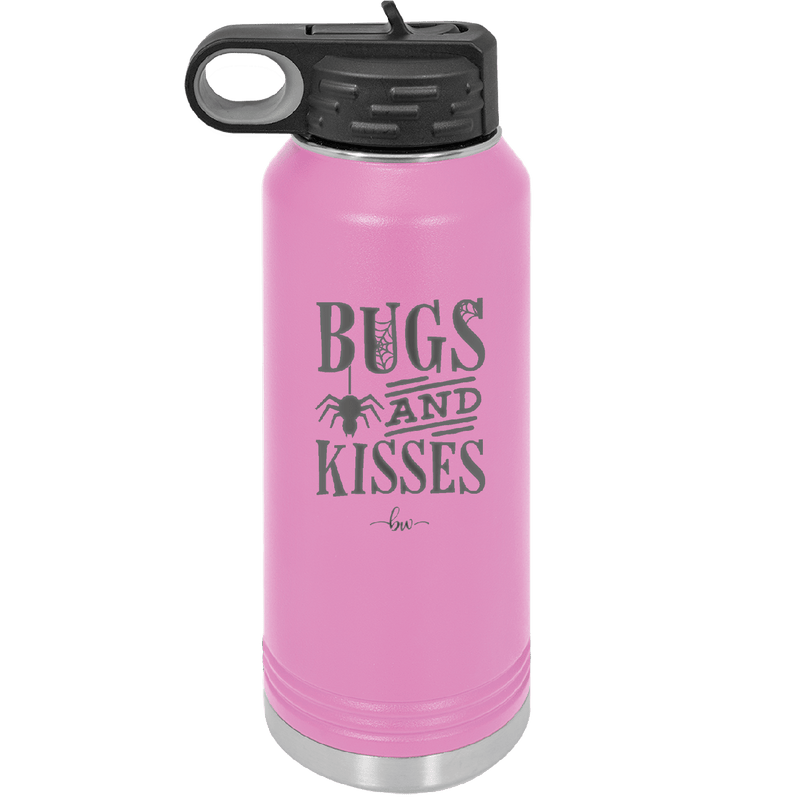 Bugs and Kisses - Laser Engraved Stainless Steel Drinkware - 1459-