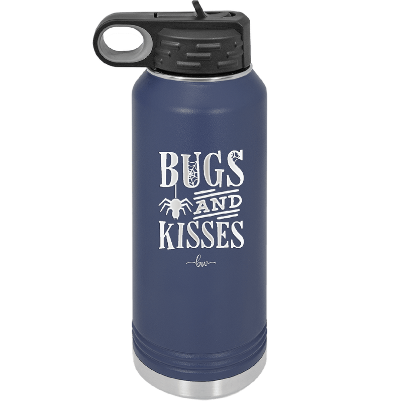 Bugs and Kisses - Laser Engraved Stainless Steel Drinkware - 1459-