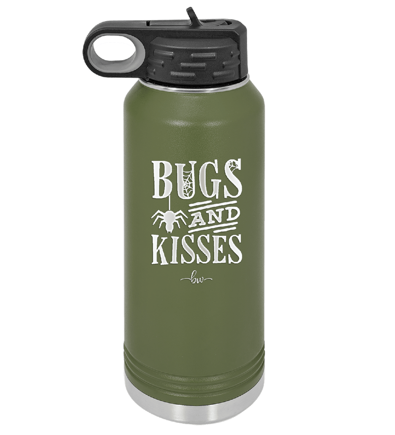 Bugs and Kisses - Laser Engraved Stainless Steel Drinkware - 1459-