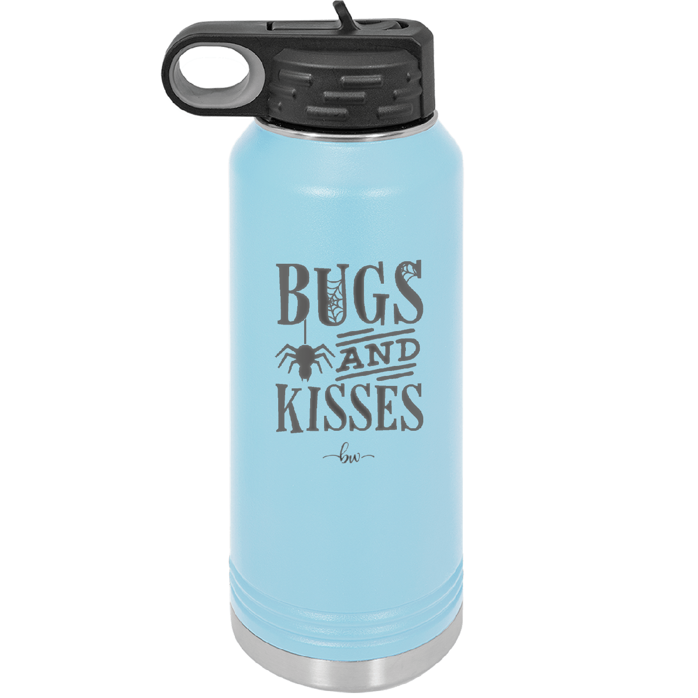 Bugs and Kisses - Laser Engraved Stainless Steel Drinkware - 1459-