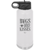 Bugs and Kisses - Laser Engraved Stainless Steel Drinkware - 1459-