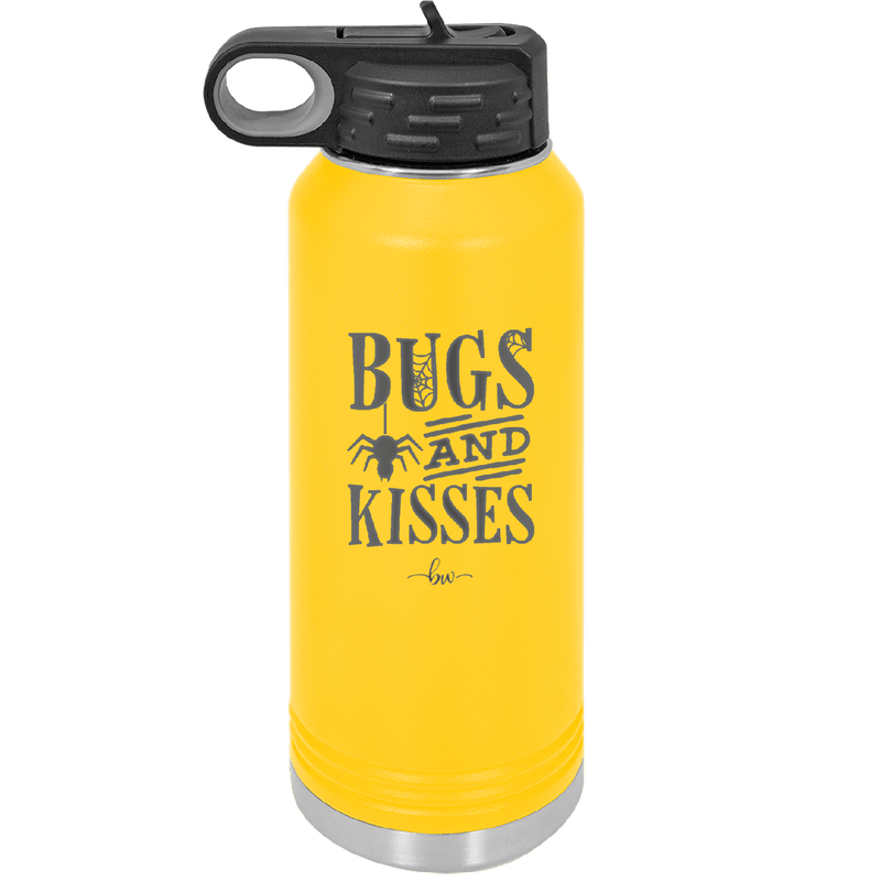 Bugs and Kisses - Laser Engraved Stainless Steel Drinkware - 1459-