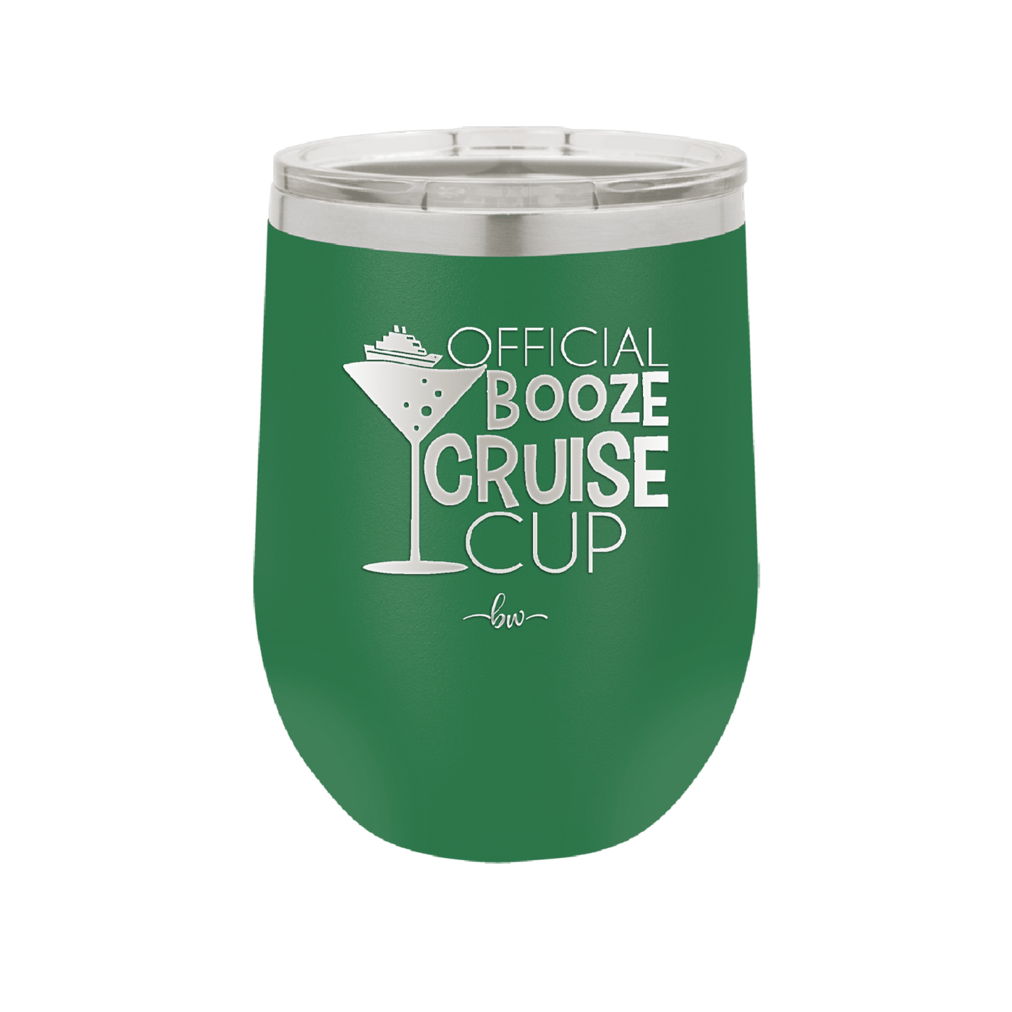 Official Booze Cruise Cup 1 - Laser Engraved Stainless Steel Drinkware - 1478 -