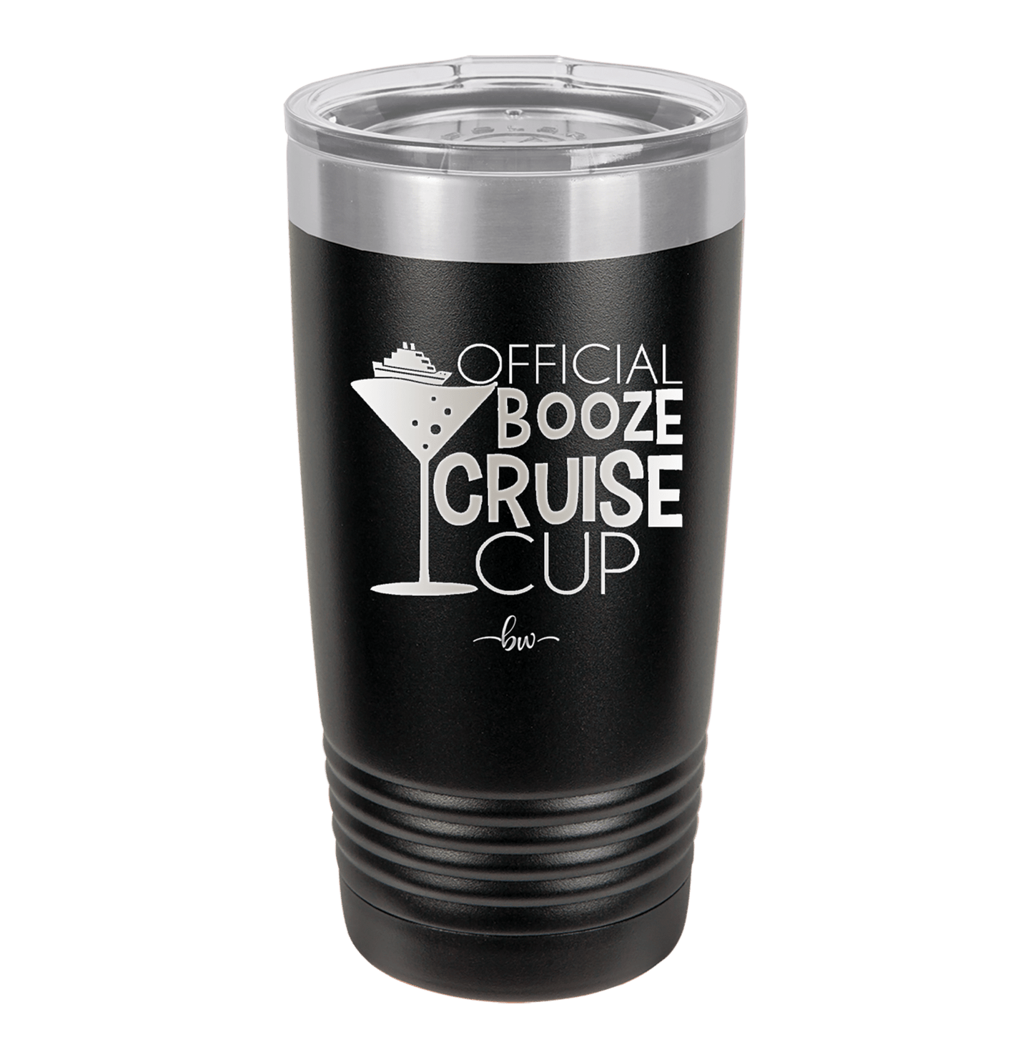 Official Booze Cruise Cup 1 - Laser Engraved Stainless Steel Drinkware - 1478 -