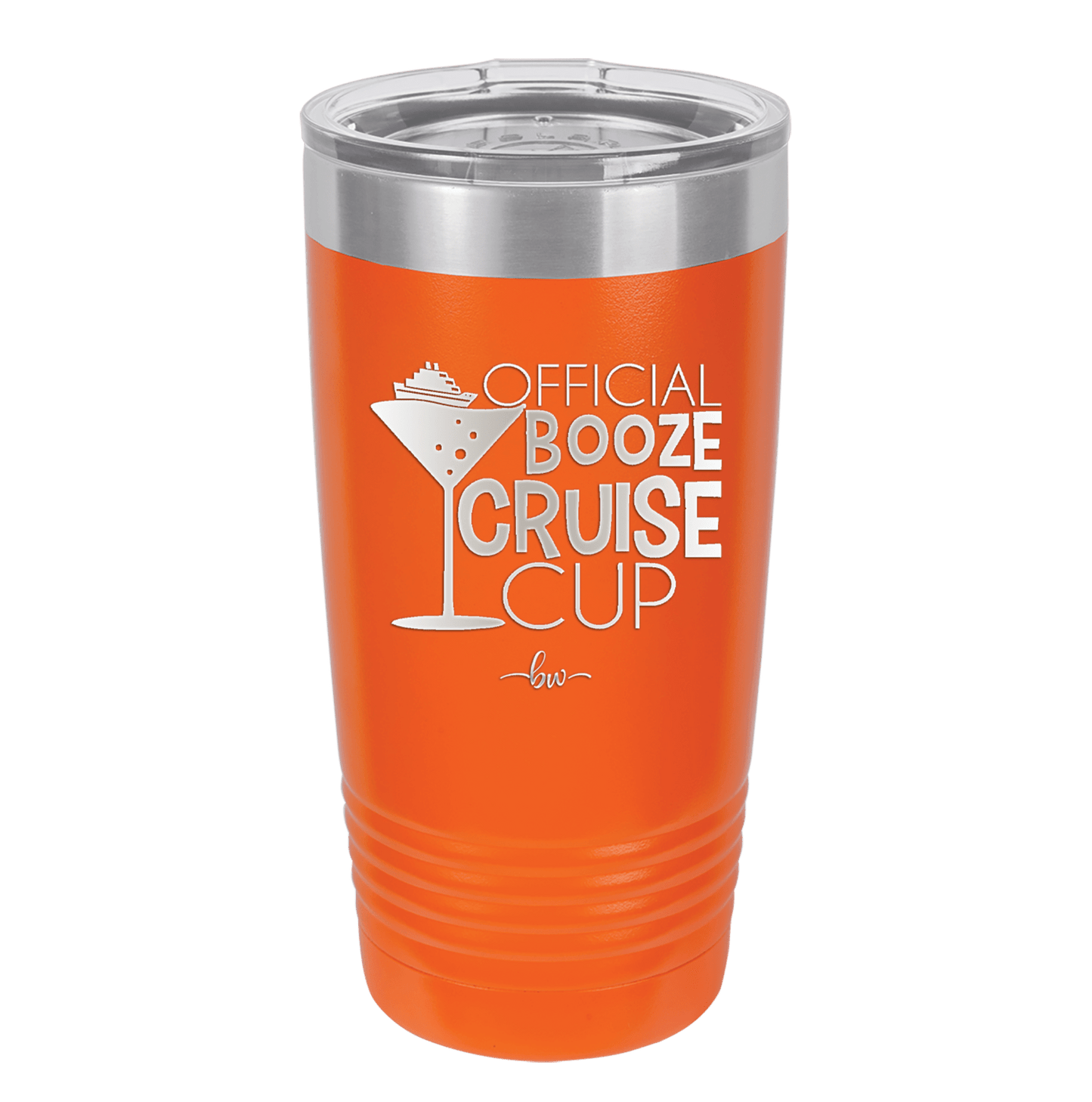 Official Booze Cruise Cup 1 - Laser Engraved Stainless Steel Drinkware - 1478 -