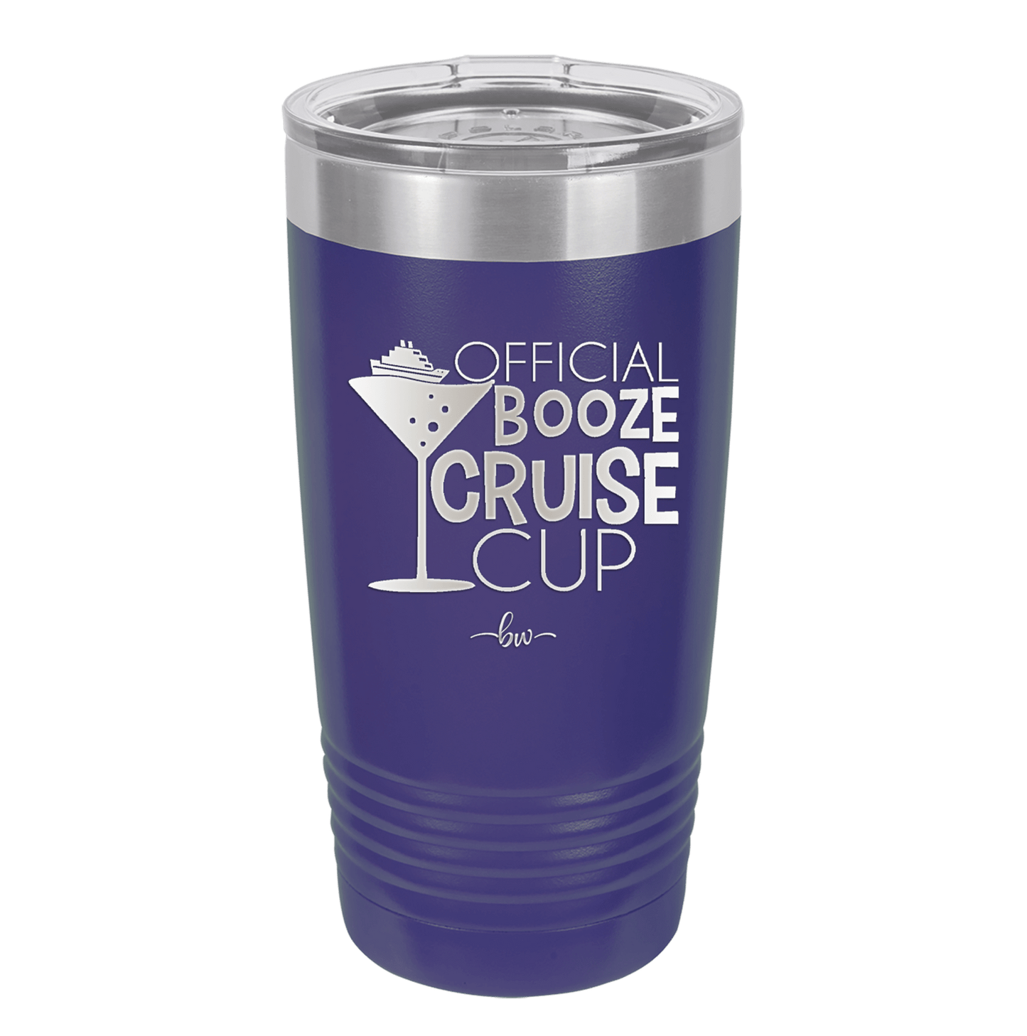 Official Booze Cruise Cup 1 - Laser Engraved Stainless Steel Drinkware - 1478 -