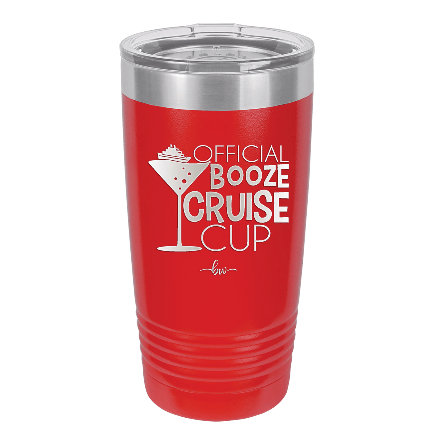 Official Booze Cruise Cup 1 - Laser Engraved Stainless Steel Drinkware - 1478 -