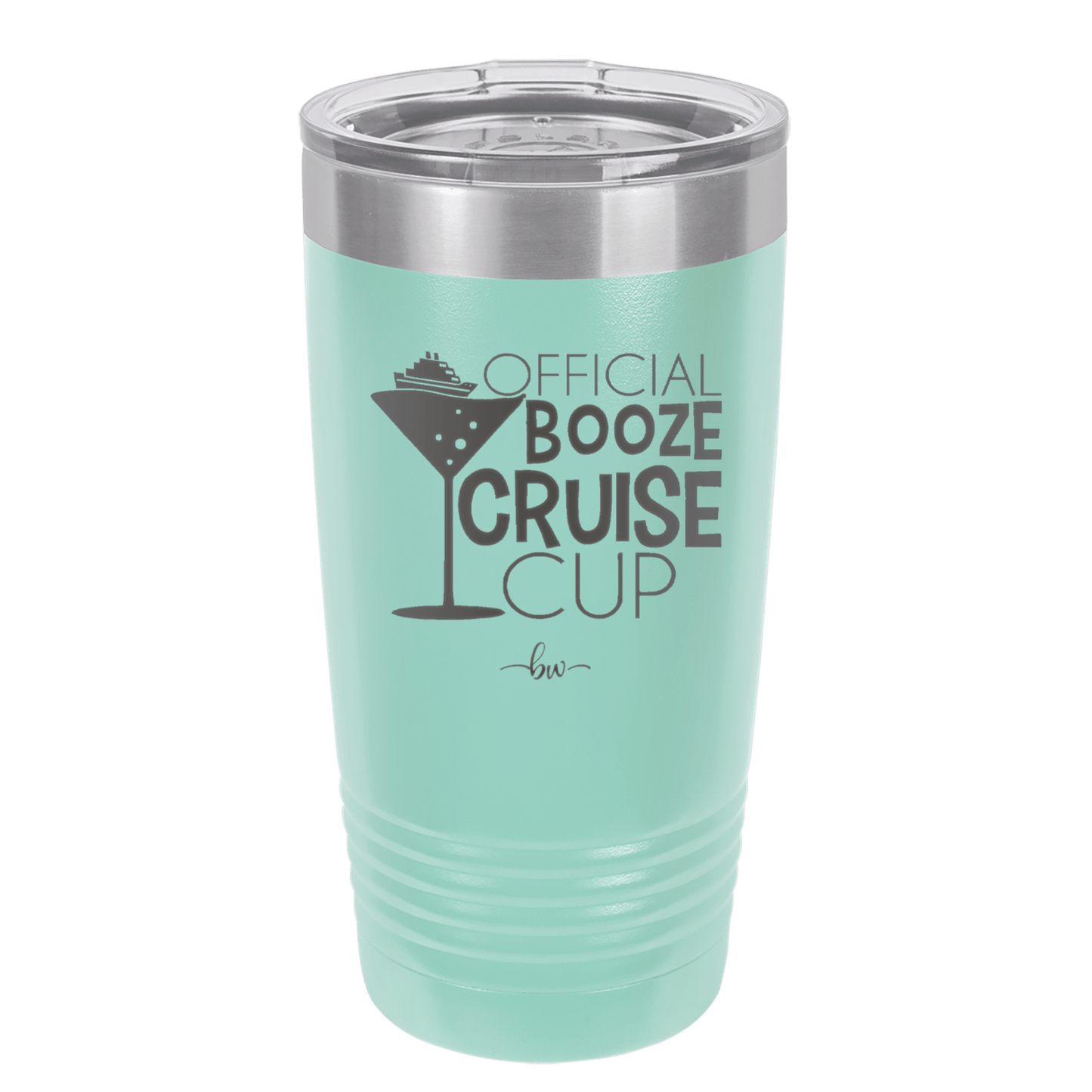 Official Booze Cruise Cup 1 - Laser Engraved Stainless Steel Drinkware - 1478 -