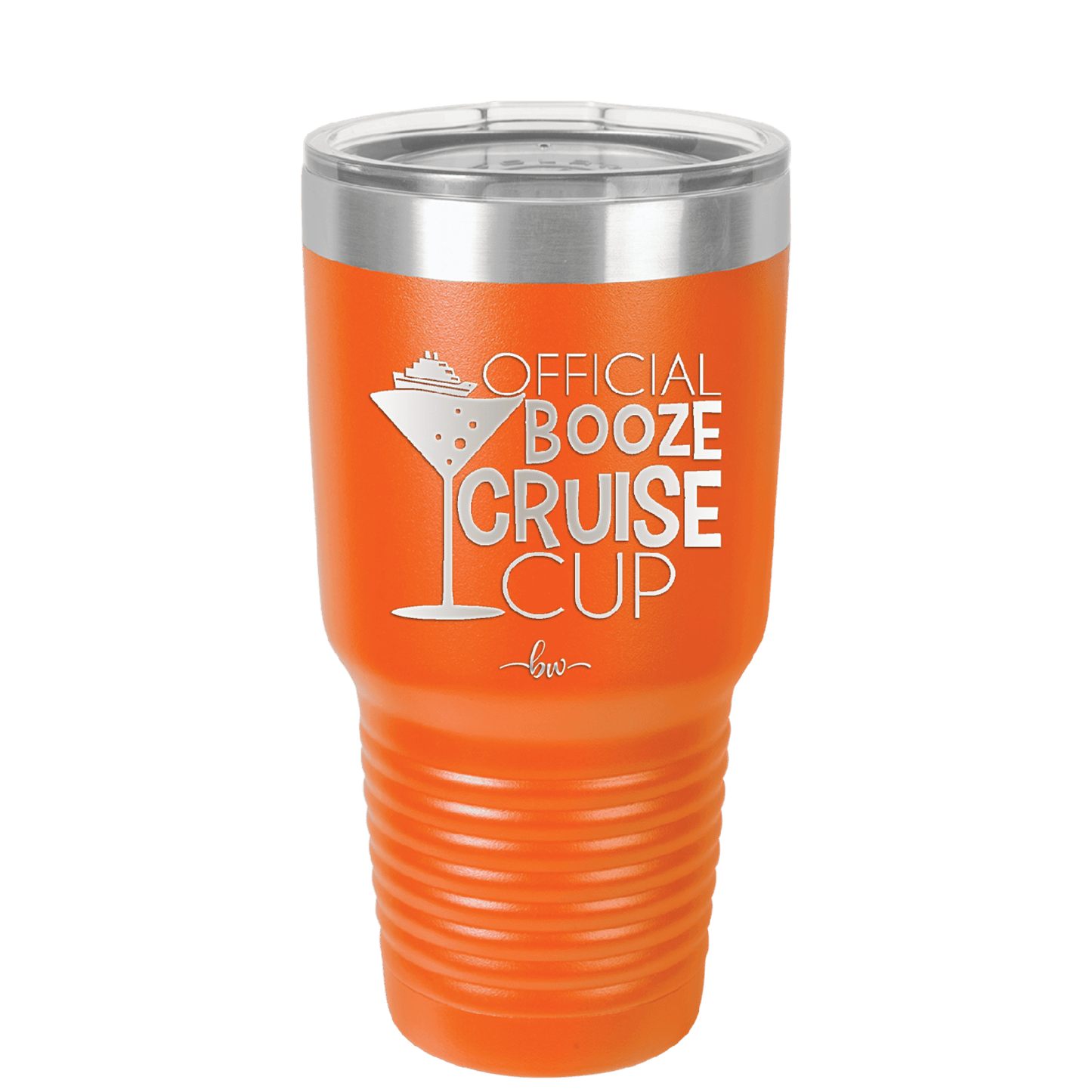 Official Booze Cruise Cup 1 - Laser Engraved Stainless Steel Drinkware - 1478 -