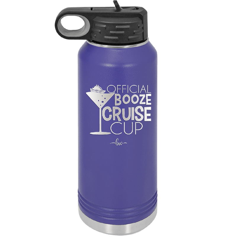 Official Booze Cruise Cup 1 - Laser Engraved Stainless Steel Drinkware - 1478 -