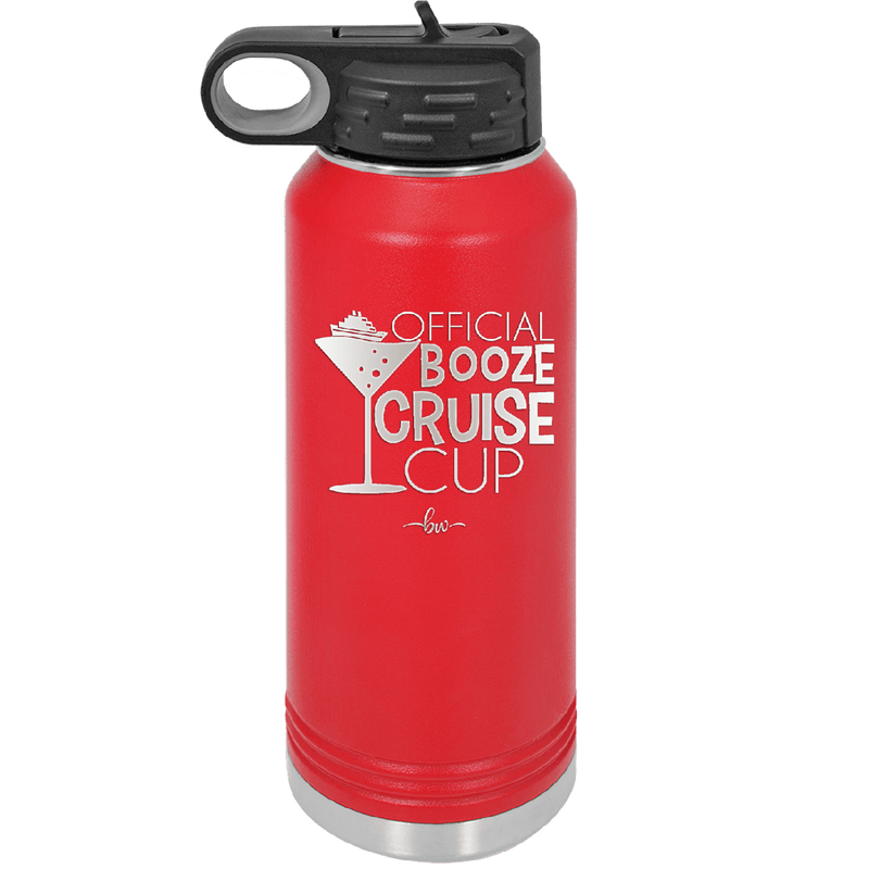 Official Booze Cruise Cup 1 - Laser Engraved Stainless Steel Drinkware - 1478 -