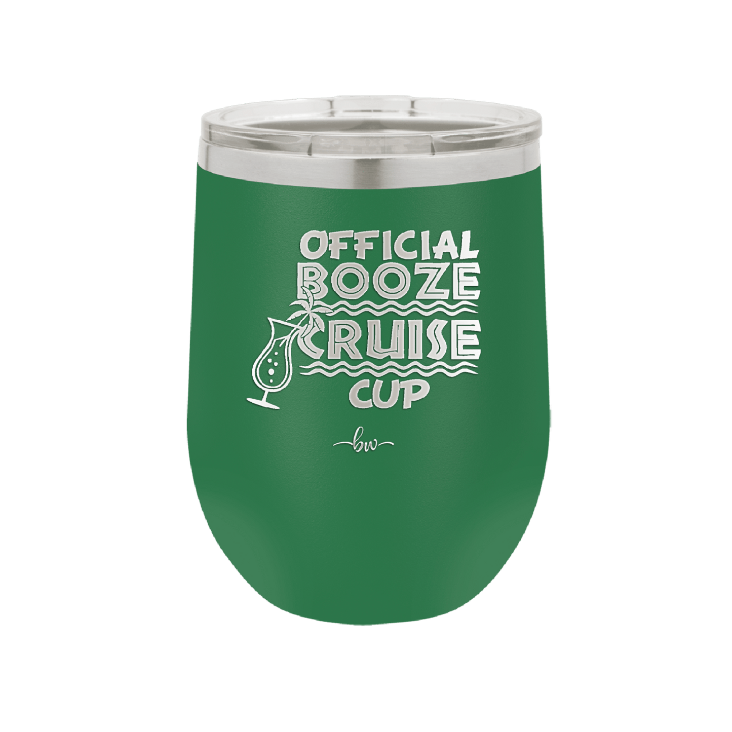 Official Booze Cruise Cup 2 - Laser Engraved Stainless Steel Drinkware - 1479 -