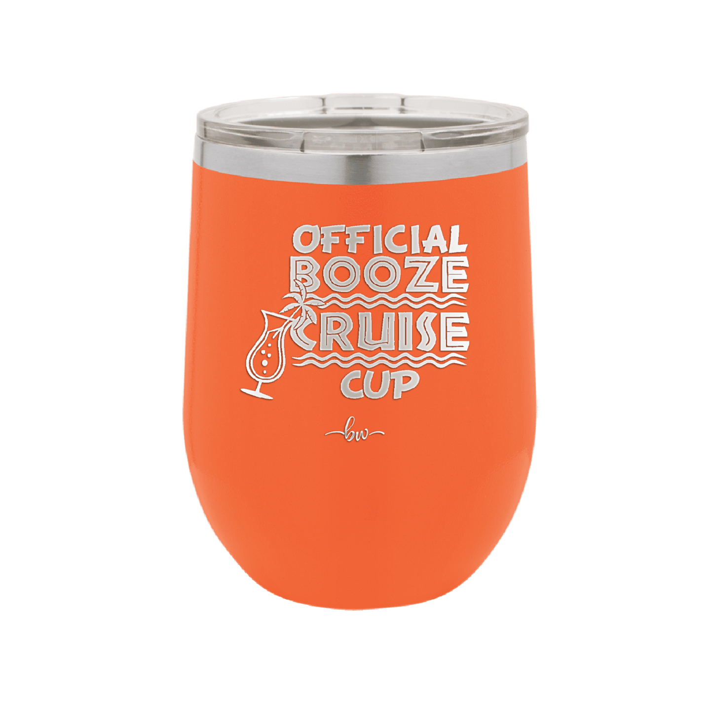 Official Booze Cruise Cup 2 - Laser Engraved Stainless Steel Drinkware - 1479 -