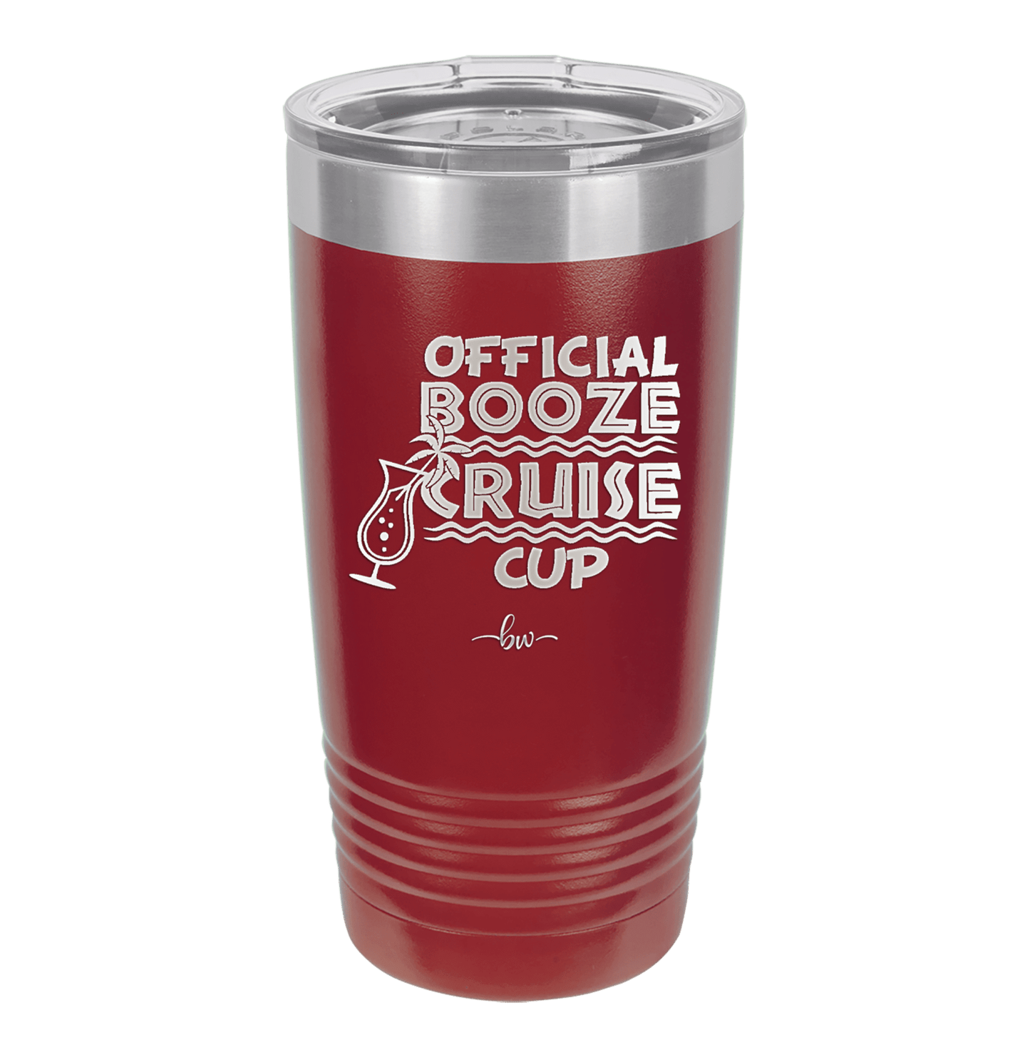 Official Booze Cruise Cup 2 - Laser Engraved Stainless Steel Drinkware - 1479 -