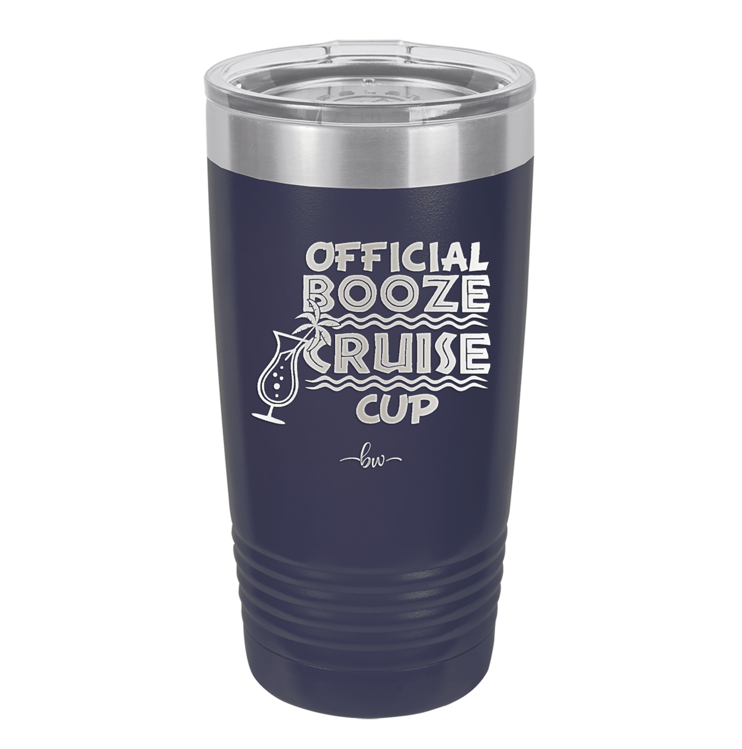 Official Booze Cruise Cup 2 - Laser Engraved Stainless Steel Drinkware - 1479 -