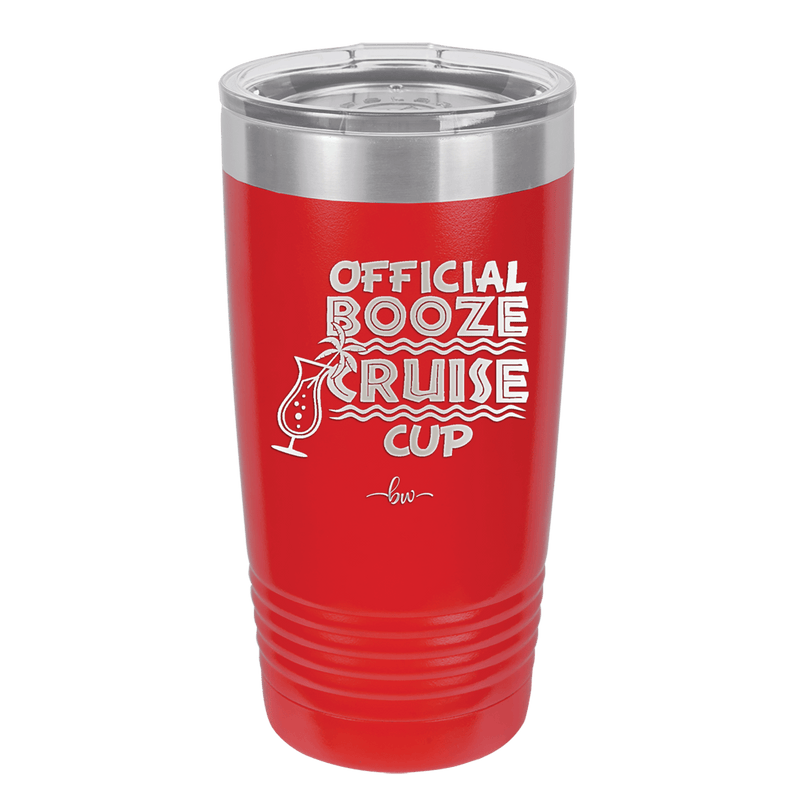 Official Booze Cruise Cup 2 - Laser Engraved Stainless Steel Drinkware - 1479 -
