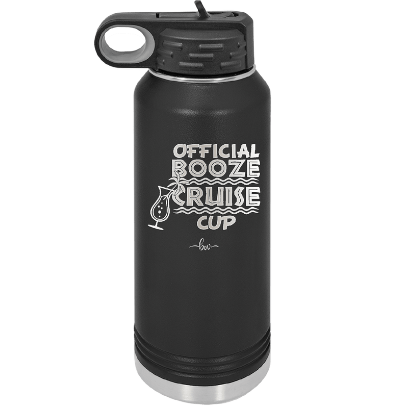Official Booze Cruise Cup 2 - Laser Engraved Stainless Steel Drinkware - 1479 -