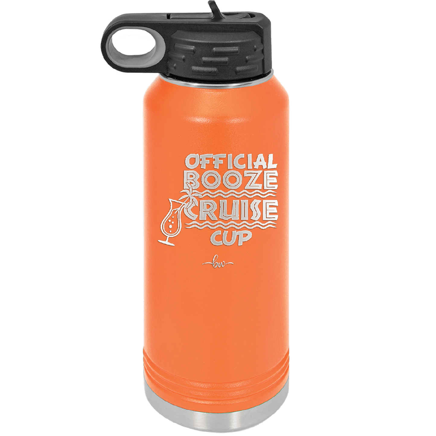 Official Booze Cruise Cup 2 - Laser Engraved Stainless Steel Drinkware - 1479 -