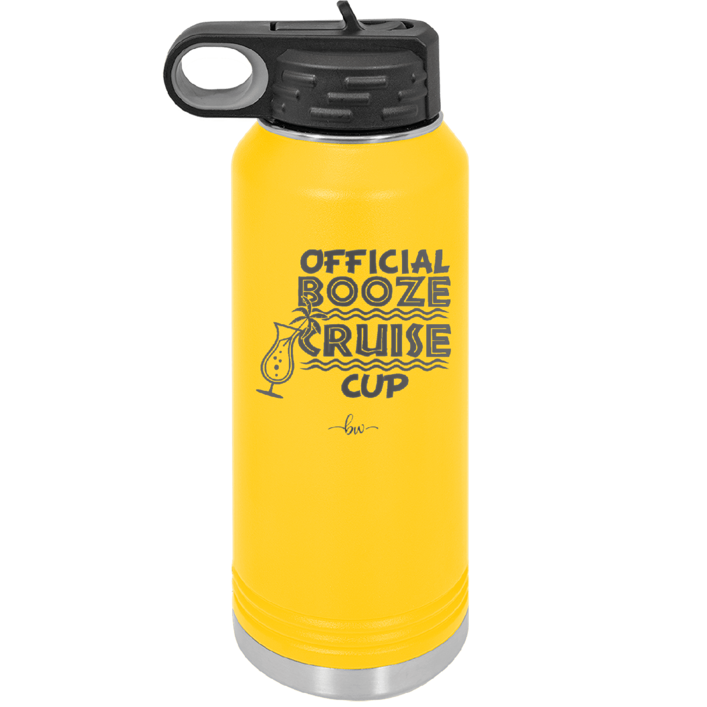 Official Booze Cruise Cup 2 - Laser Engraved Stainless Steel Drinkware - 1479 -